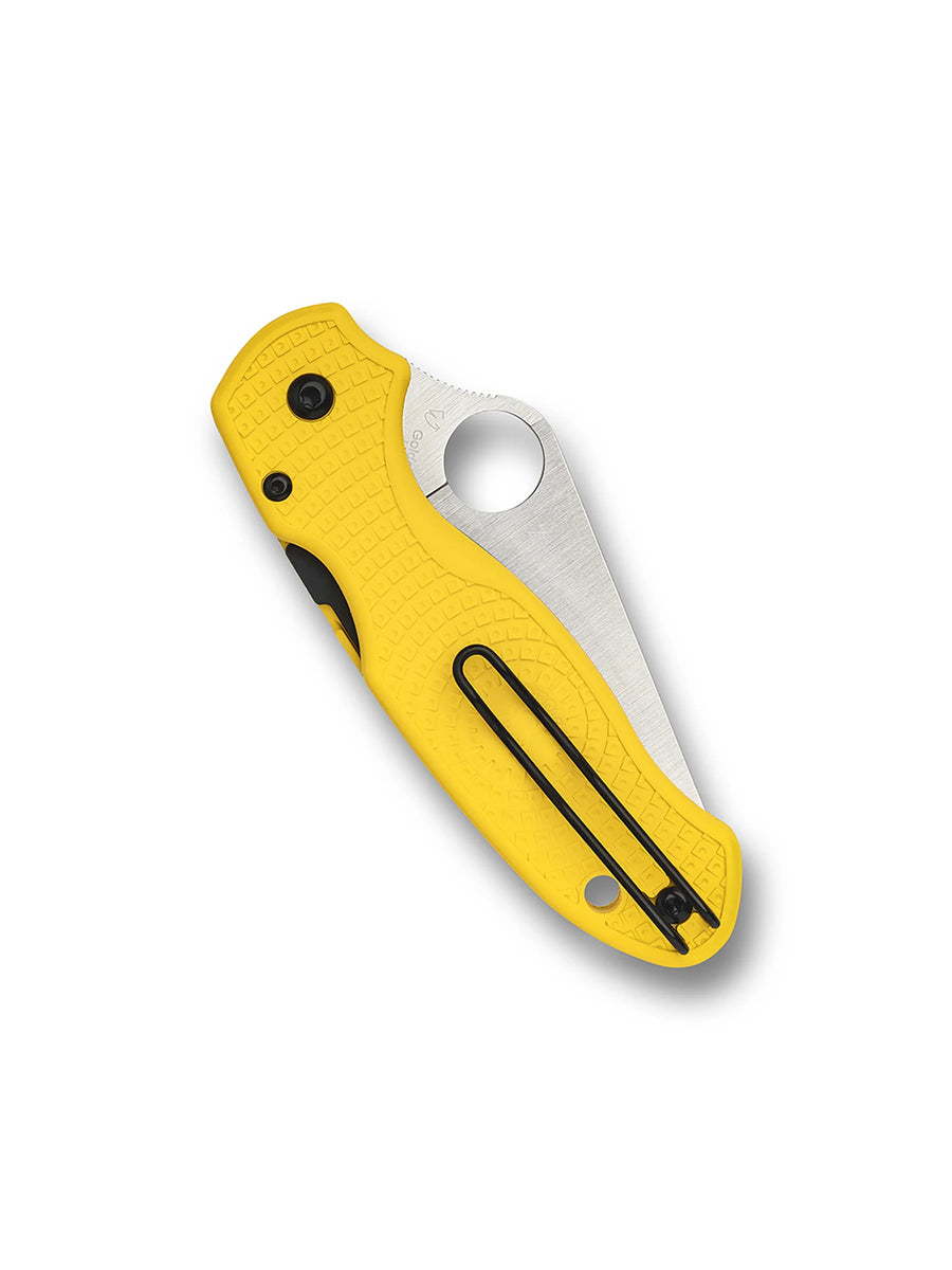 Spyderco Para 3 Lightweight Salt — Yellow FRN MagnaCut (C223PYL)