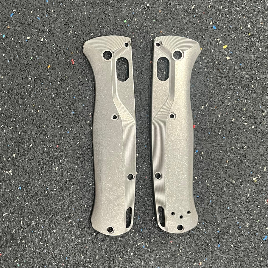 EDCustoms Titanium Scales for Benchmade Bugout 535 — Stonewash