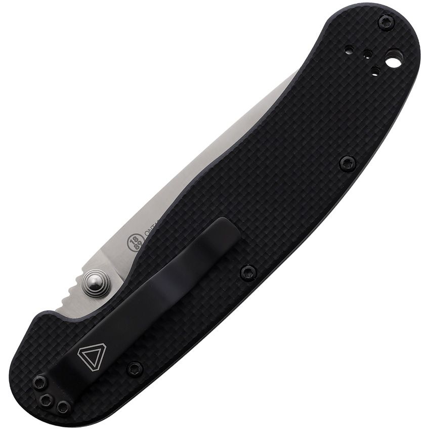 Ontario RAT 1.5 Folding Knife — CPM MagnaCut Black G10 (ON8880)
