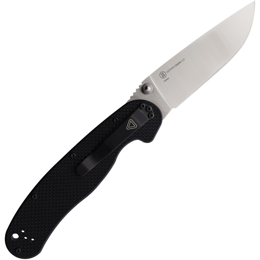 Ontario RAT 1.5 Folding Knife — CPM MagnaCut Black G10 (ON8880)