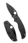 Spyderco Sage 5 Salt Black TiCN MagnaCut G10 C123GPBKMCBK