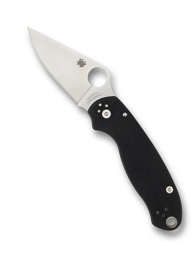 Spyderco Para 3 Folding Knife — Satin S45VN Black G10 (C223GP)