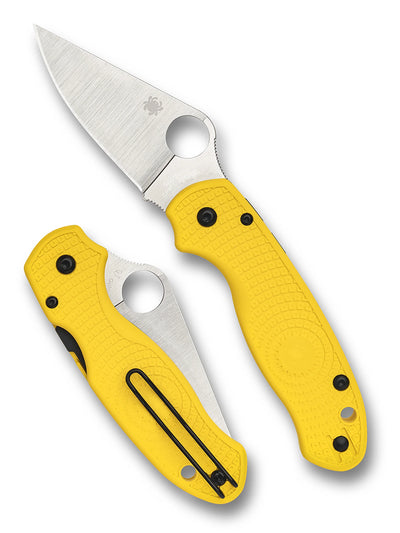 Spyderco Para 3 Lightweight Salt — Yellow FRN MagnaCut (C223PYL)