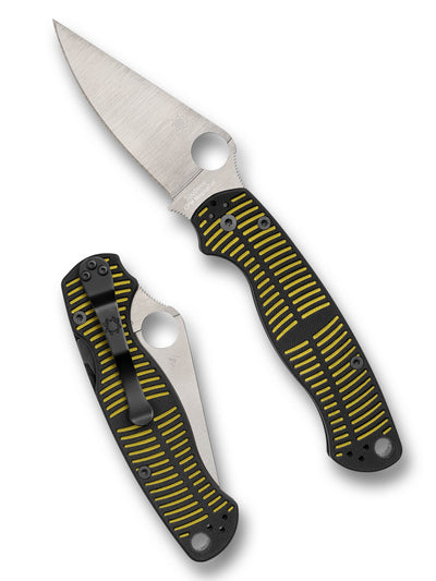 Spyderco Para Military 2 Salt Yellow Black G10 MagnaCut C81GBKYLMCP2