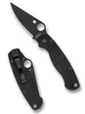 Spyderco Para Military 2 Salt Black DLC MagnaCut C81GMCBKP2