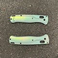 EDCustoms Titanium Scales for Benchmade Bugout 535 — Anodized Blue/Teal