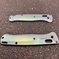 EDCustoms Titanium Scales for Benchmade Bugout 535 — Anodized Blue/Teal