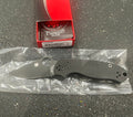 Spyderco Para 3 Folding Knife — Black DLC S45VN Black G10 (C223GPBK)