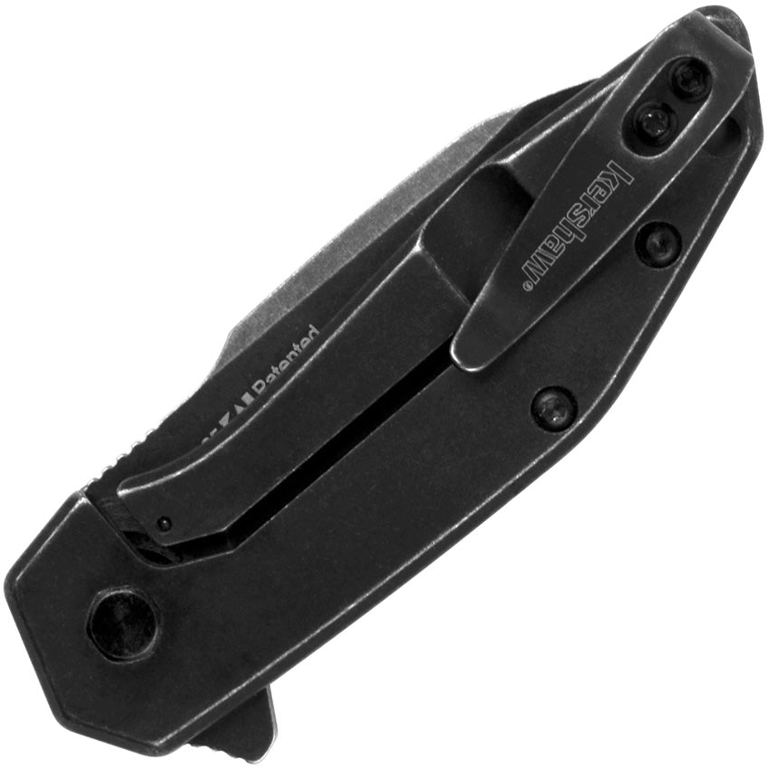 Kershaw Gravel Assisted Folding Knife — BlackWash Reverse Tanto - (KS2065X)